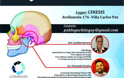 Diagnostico y Tratamiento de disfunciones de ATM 28 y 29 de Septiembre 2019 Villa Carlos Paz – Cordoba – Argentina